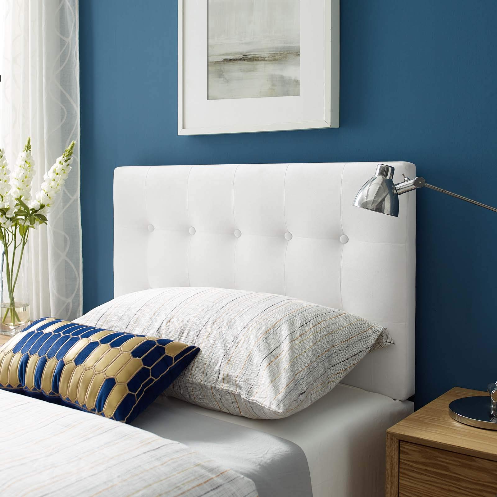 Amazon.com - Modway Emily Twin Biscuit Tufted Performance Velvet
